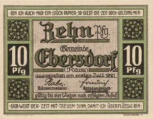 Germany, 10 Pfennig, 302.1