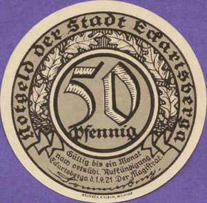 Germany, 50 Pfennig, 305.5
