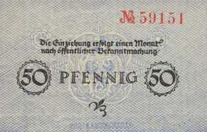 Germany, 50 Pfennig, E25.1c