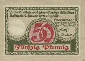 Germany, 50 Pfennig, E3.6a