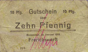 Germany, 10 Pfennig, 