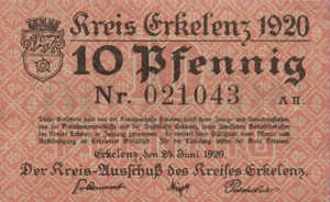 Germany, 10 Pfennig, E24.11a