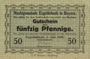 Germany, 50 Pfennig, E23.4d