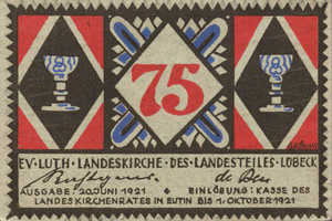 Germany, 75 Pfennig, 356.1b