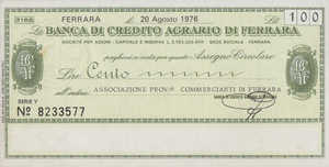Italy, 100 Lira, 27-12