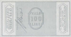 Italy, 100 Lira, 16-62