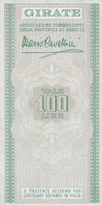 Italy, 100 Lira, 53-1