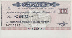 Italy, 100 Lira, 102-2