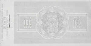 Italy, 100 Lira, 80-1