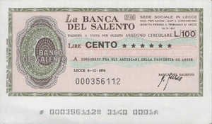 Italy, 100 Lira, 24-1
