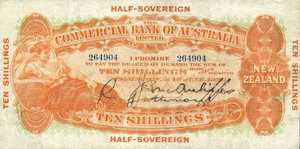 New Zealand, 10 Shilling, S281