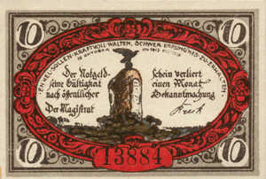 Germany, 10 Pfennig, 385.5a