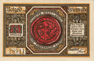 Germany, 75 Pfennig, 385.5a