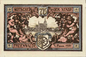 Germany, 75 Pfennig, 385.6a