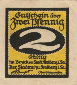 Germany, 2 Pfennig, F19.8b