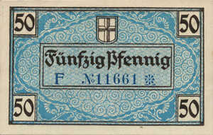 Germany, 50 Pfennig, F21.2a