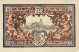 Germany, 75 Pfennig, 385.6ax