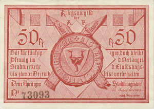 Germany, 50 Pfennig, F38.4a