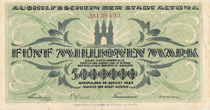 Germany, 5,000,000 Mark, 79c