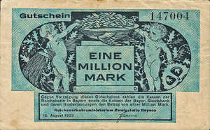 Germany, 1,000,000 Mark, 276a