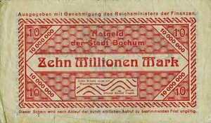 Germany, 10,000,000 Mark, 475m