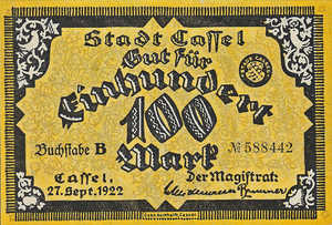 Germany, 100 Mark, 740.1a