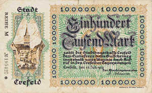 Germany, 100,000 Mark, 912d