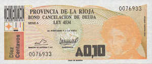 Argentina, 0.10 Austral, S2501, 028