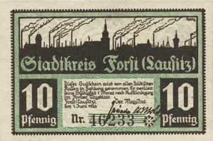 Germany, 10 Pfennig, F11.6d