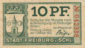 Germany, 10 Pfennig, F22.5a