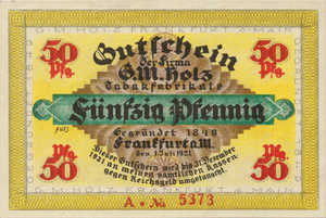 Germany, 50 Pfennig, 374.1