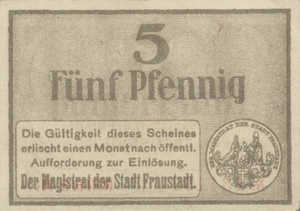 Germany, 5 Pfennig, F18.5a