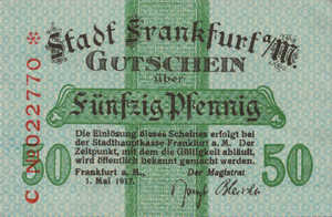 Germany, 50 Pfennig, F16.1f