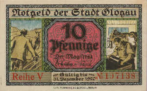 Germany, 10 Pfennig, G20.6c