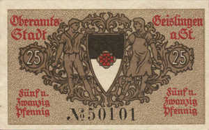 Germany, 25 Pfennig, G4.1c