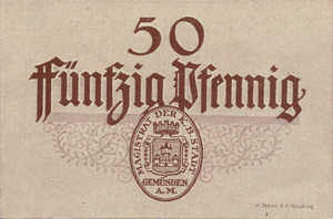 Germany, 50 Pfennig, G8.2a