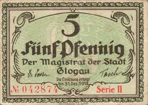 Germany, 5 Pfennig, G20.2a