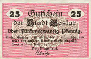 Germany, 25 Pfennig, G33.1b