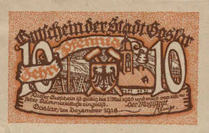 Germany, 10 Pfennig, G33.2a