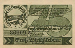 Germany, 75 Pfennig, 486.1