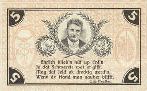 Germany, 5 Pfennig, 407.4x