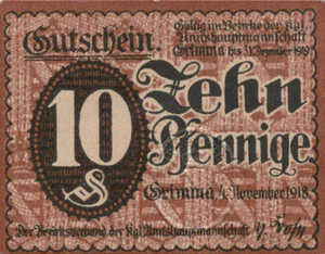 Germany, 10 Pfennig, G45.2a