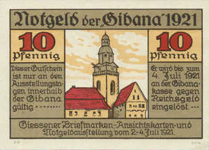 Germany, 10 Pfennig, 425.1a