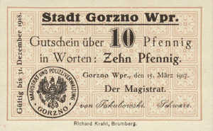 Germany, 10 Pfennig, G32.1a