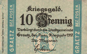 Germany, 10 Pfennig, G40.1b