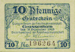 Germany, 10 Pfennig, G52.1a