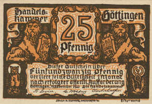Germany, 25 Pfennig, G25.6a