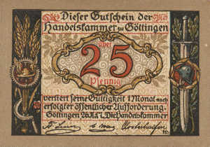 Germany, 25 Pfennig, G25.4a