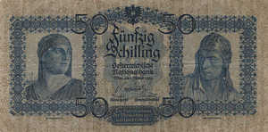 Austria, 50 Schilling, P96, KK-187a, 