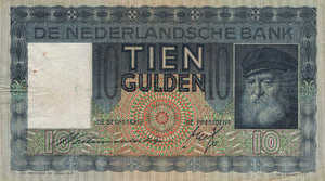 Netherlands, 10 Gulden, P49